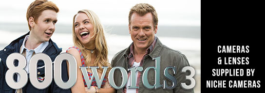 0800 Words Season 3 Cameras and Lenses supplied by Niche Cameras